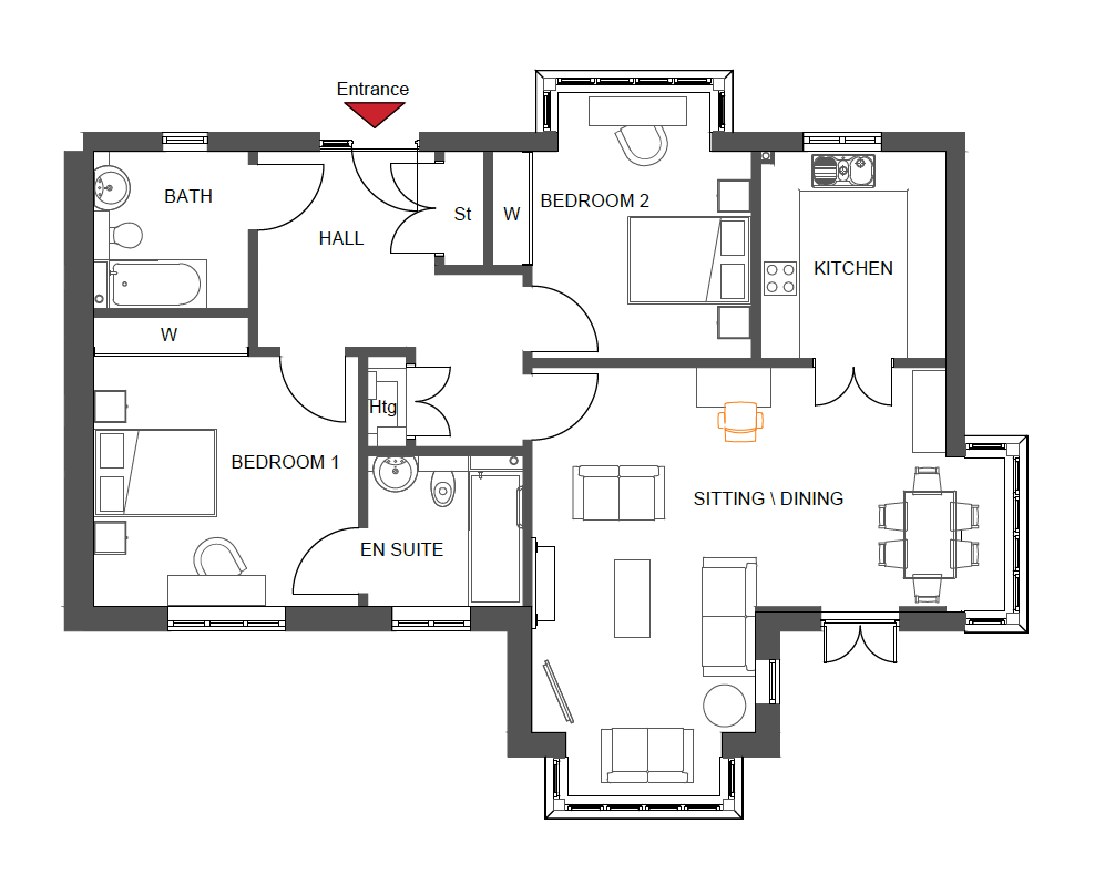 2 Hancock Floorplan