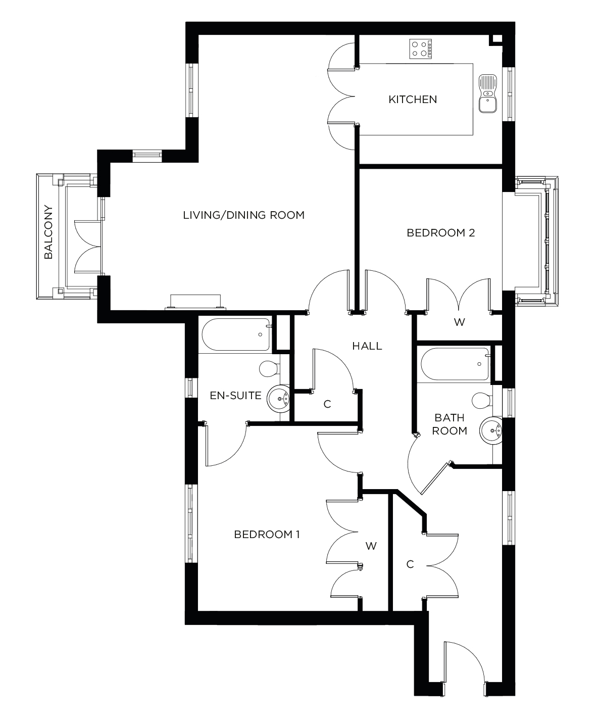 6 Saunders Mews - Plot 147