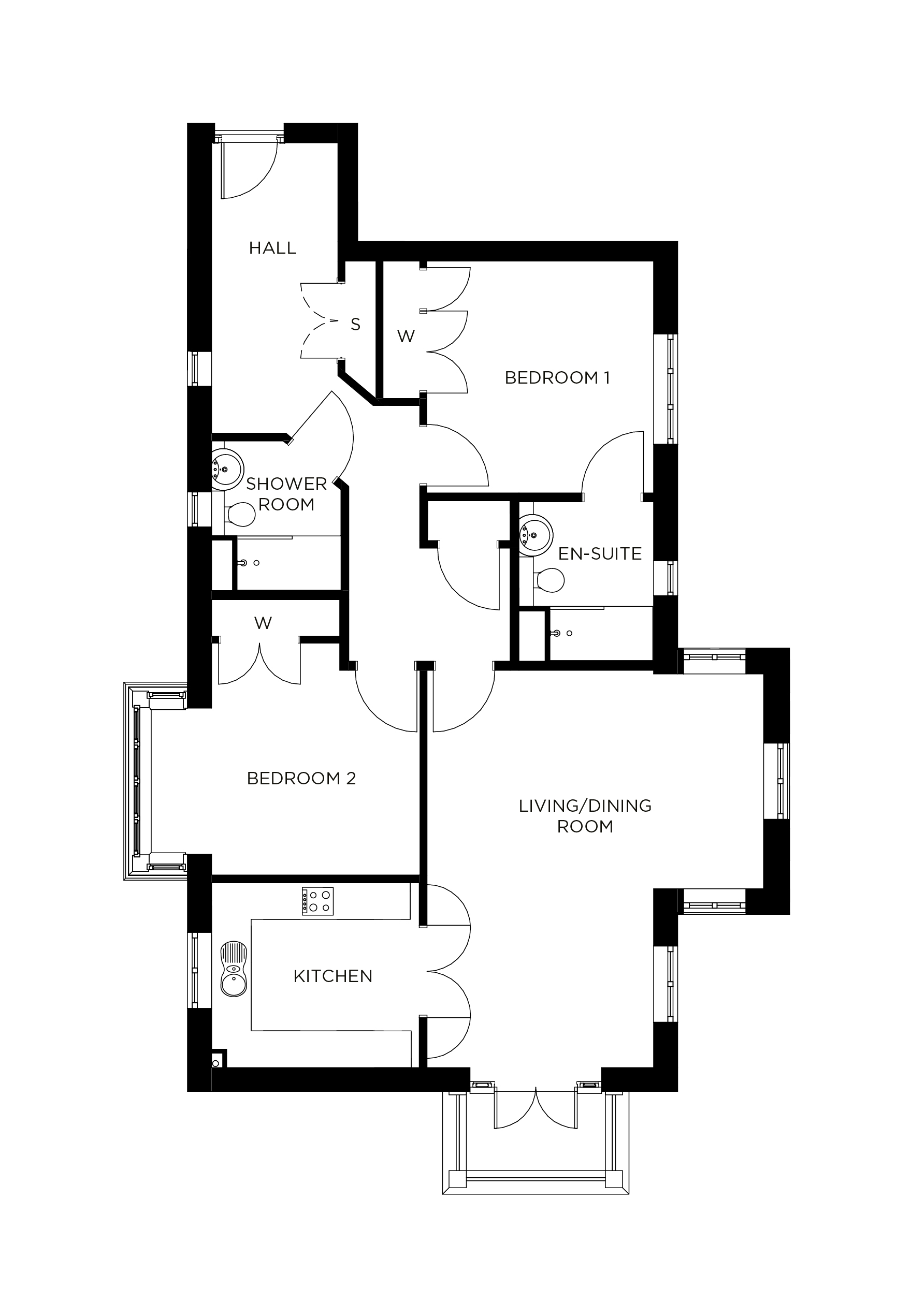 Elderswell - Kite Vale - First Floor - Plot 72