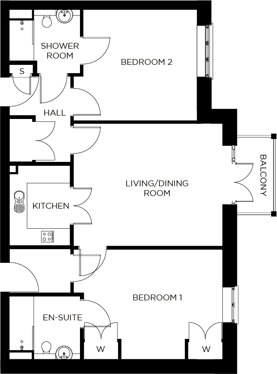 33 Burchmore House floorplan