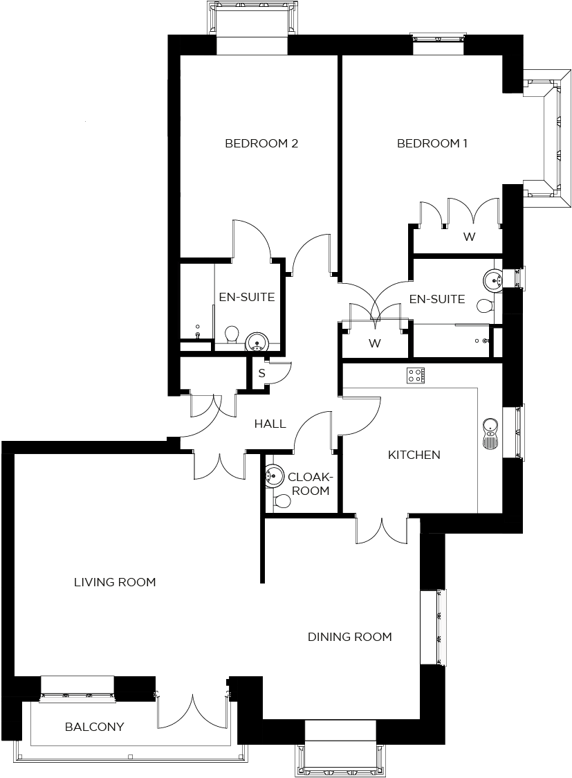 38 Burchmore House floorplan