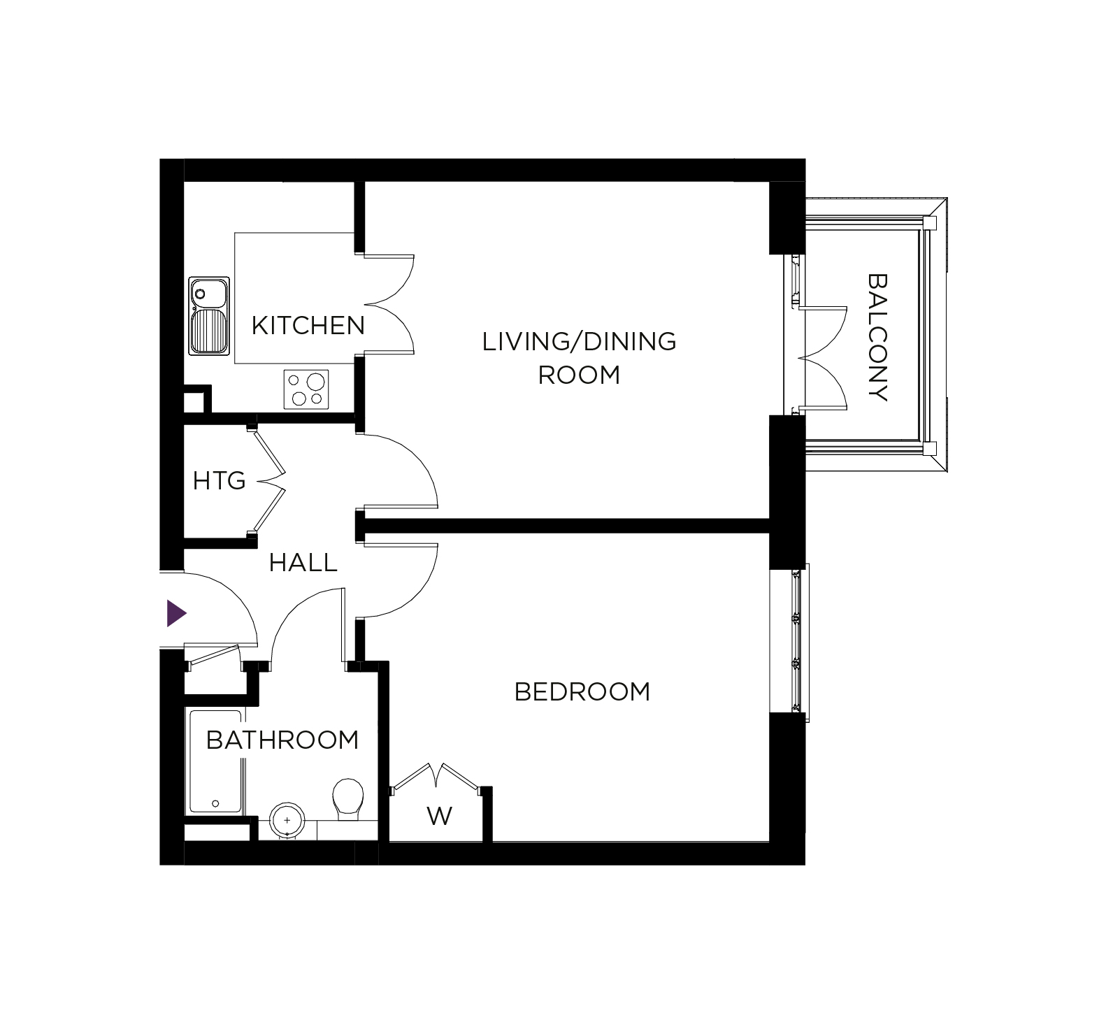 32 Widmore House