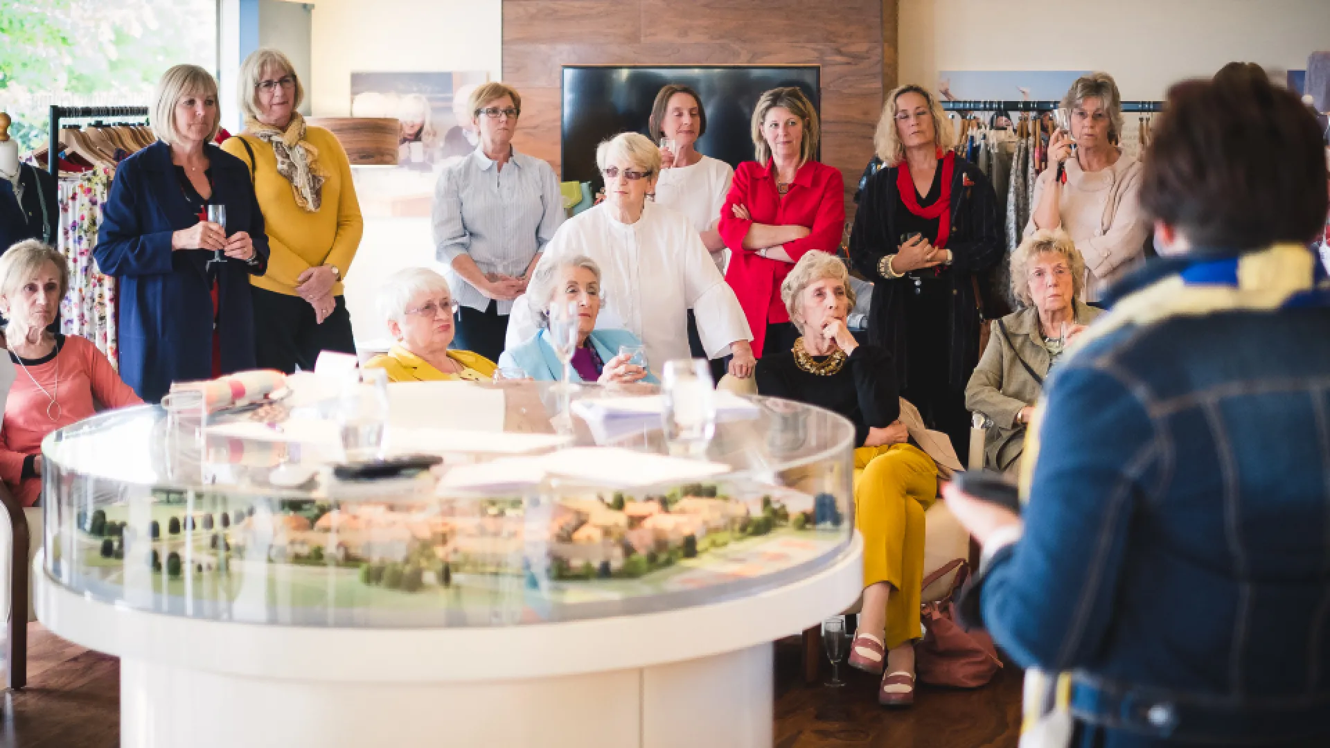 pop up fashion evening