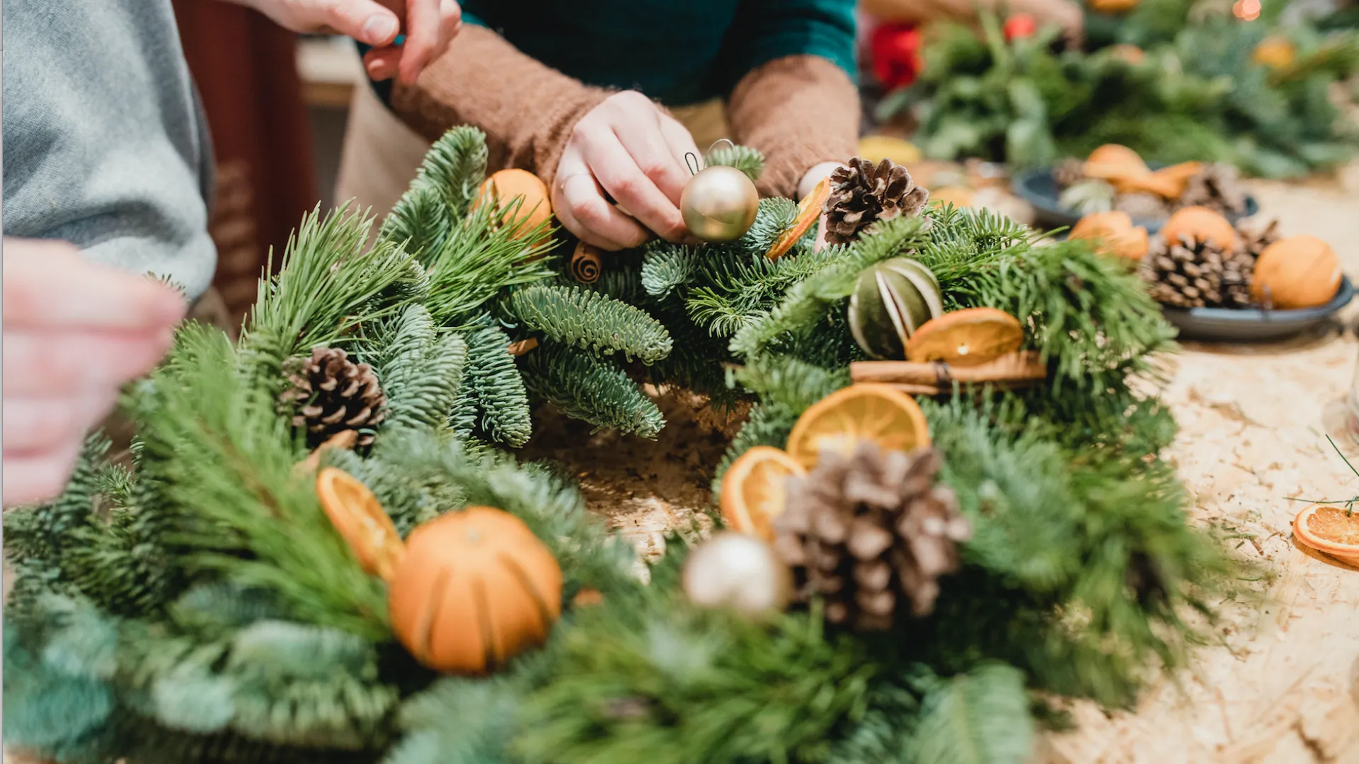 Christmas Wreath Making