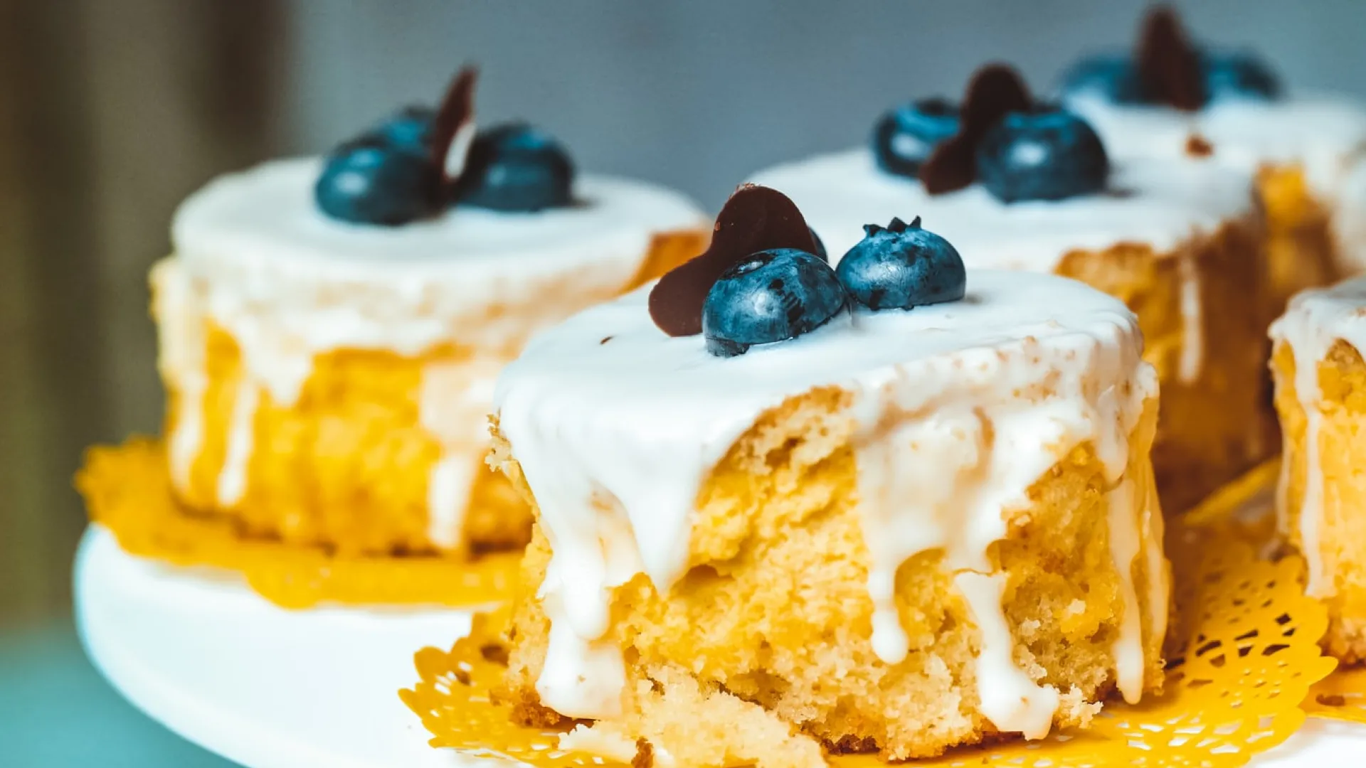 blueberry cakes