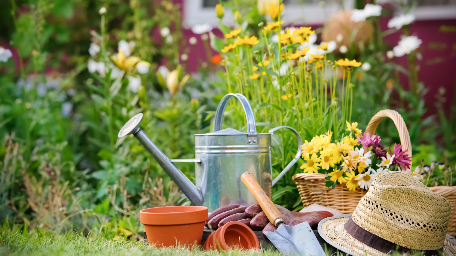 Food and flowers