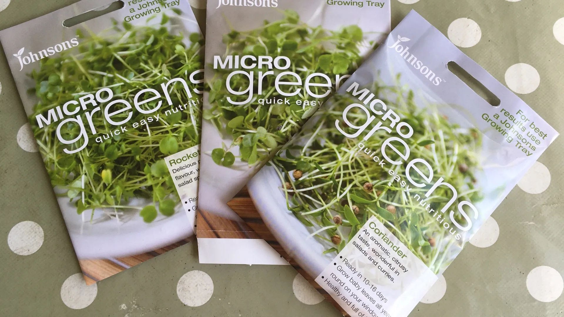Microgreens packets
