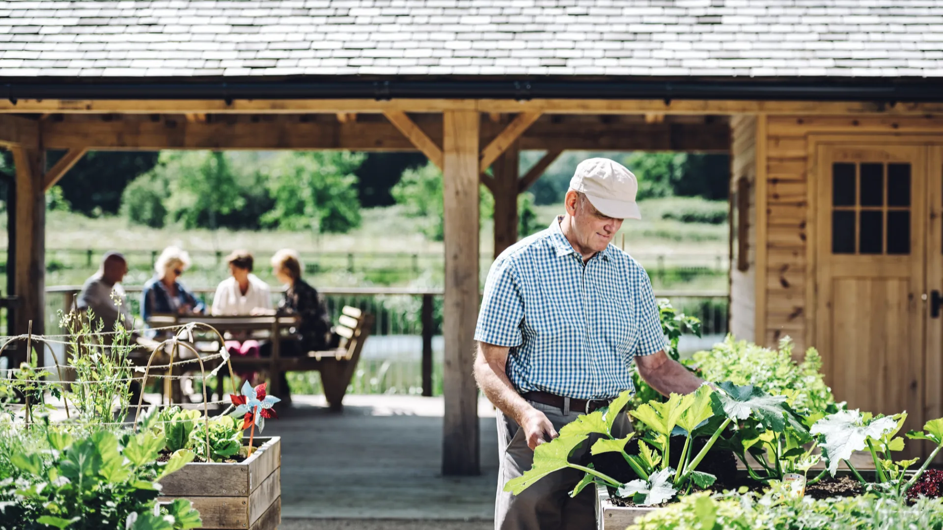 Retiree Gardening as a Hobby at Durrants Village