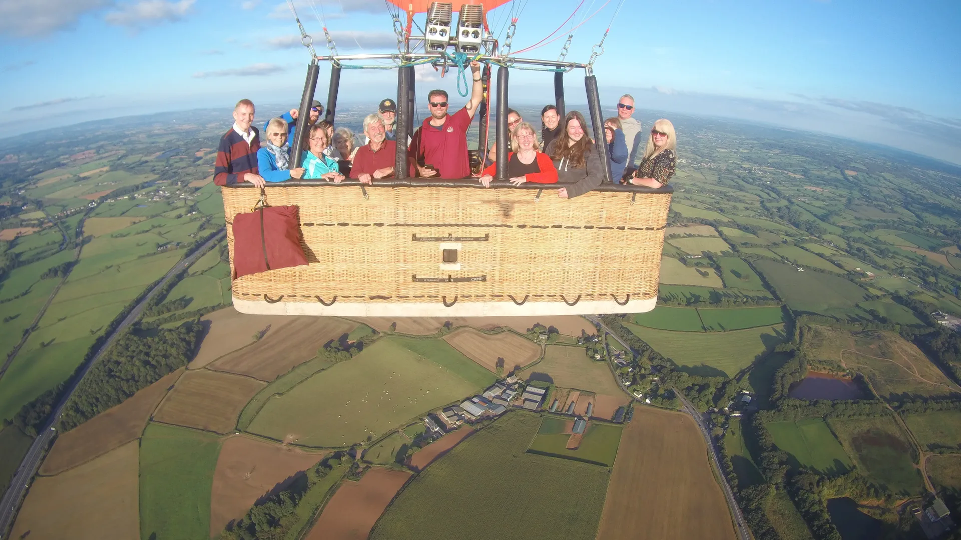 Retirees take part in skydive and hot air balloon ride as Inspired Villages makes wishes come true