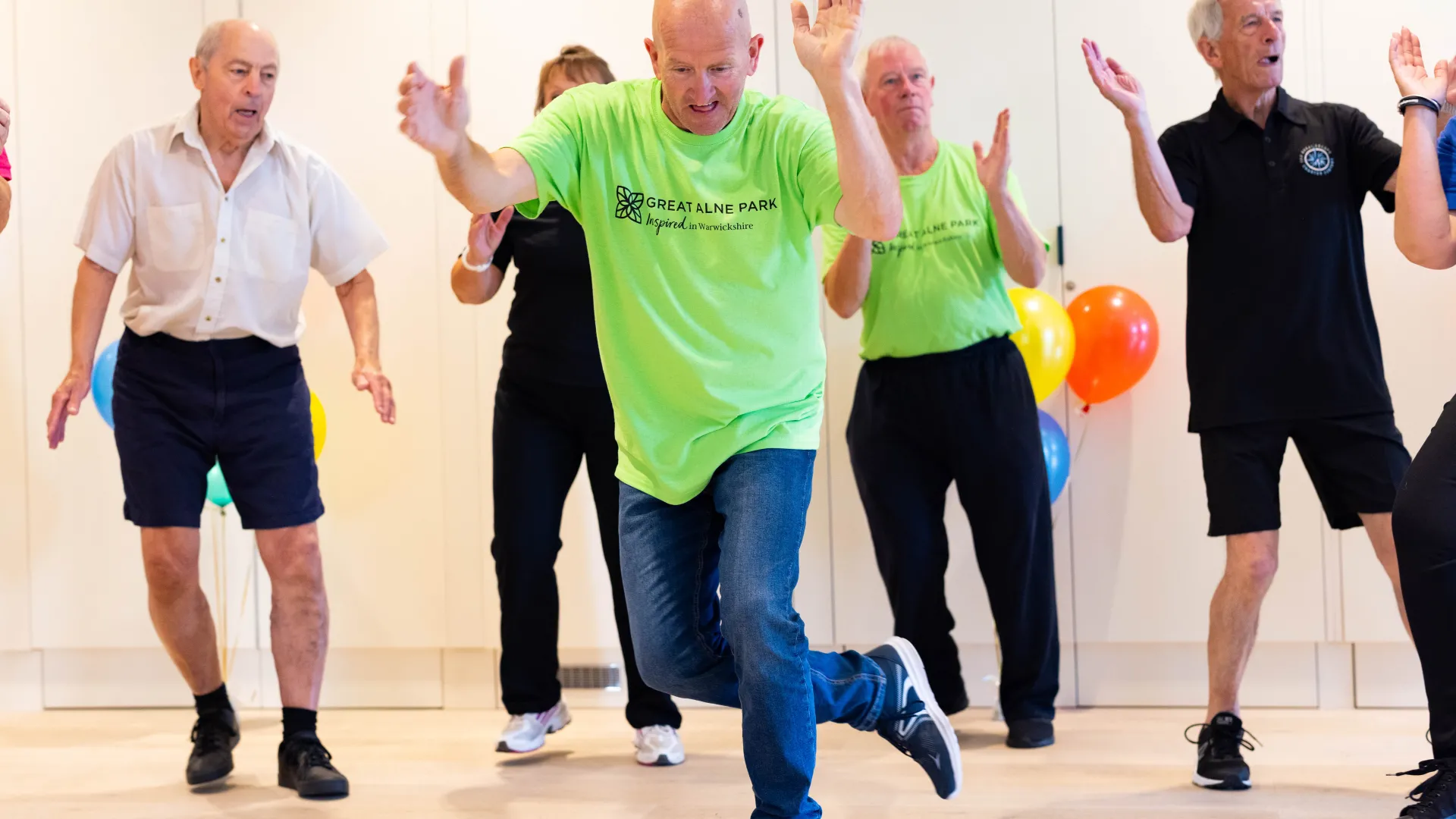 Exercise with Eddie the Eagle for National Fitness Day!