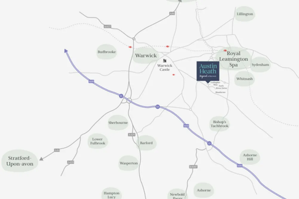 Austin Heath map