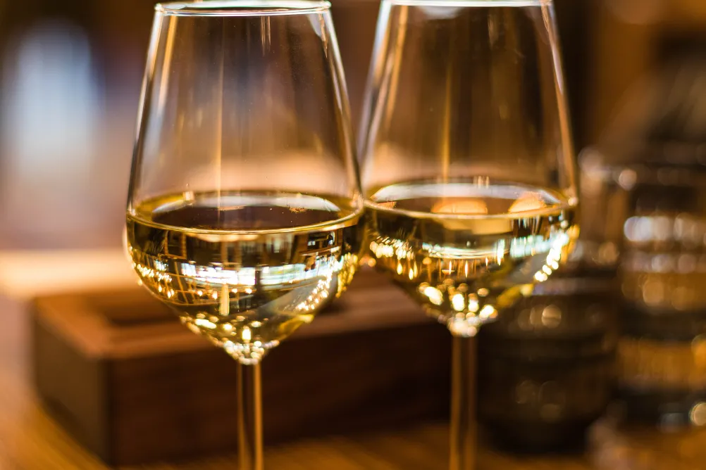 Glasses of wine