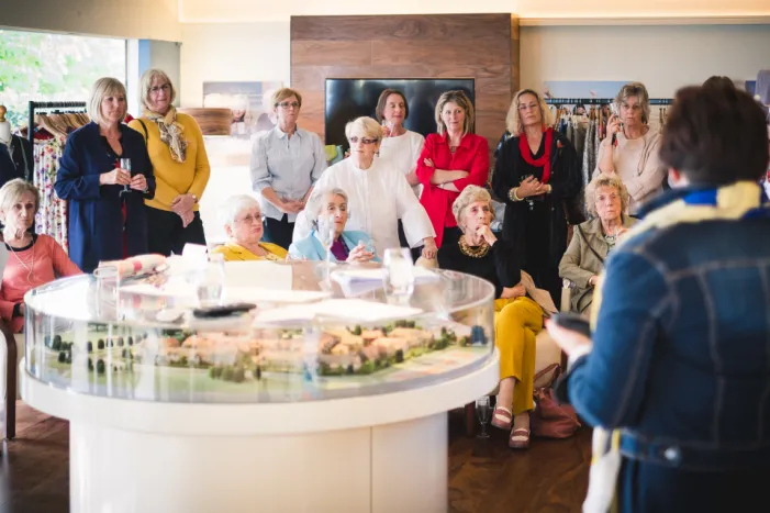 pop up fashion evening