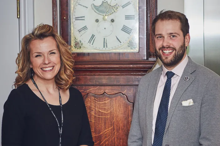 Christina Trevanion and Timothy Medhurst at Millbrook Village