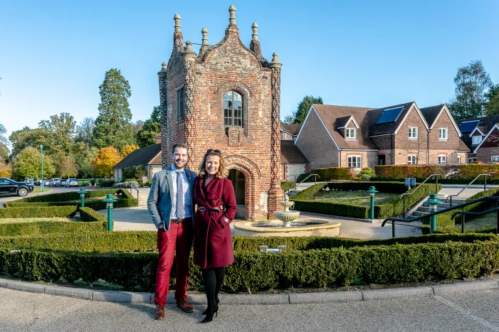 Christina Trevanion and Timothy Medhurst at Bramshott Place