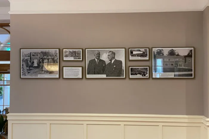 Maudslay Memory wall