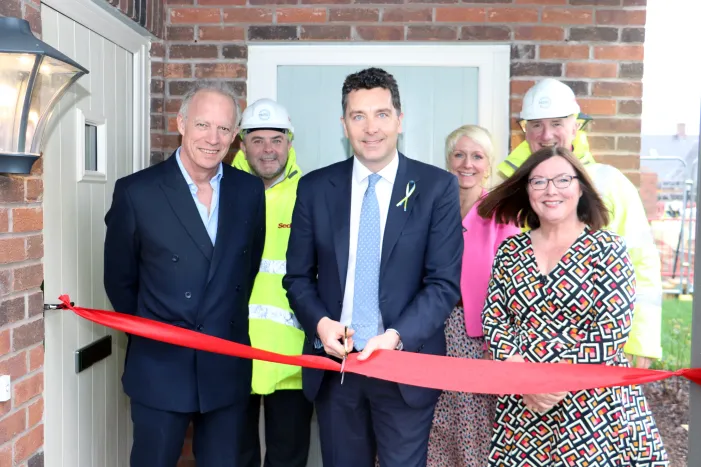 MP Edward Timpson CBE cuts ribbon on latest milestone at state-of-the-art retirement village  